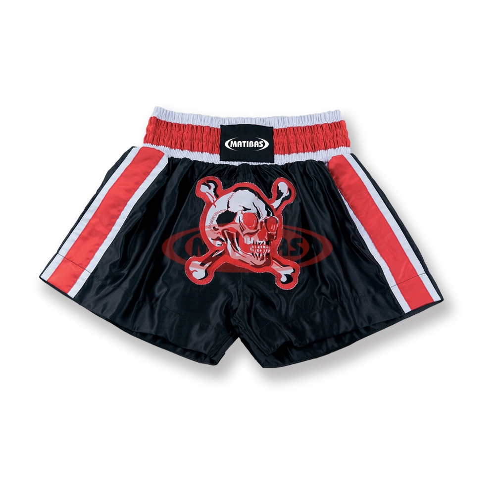 satin boxing shorts with clean design built for versatile training and customizable team branding