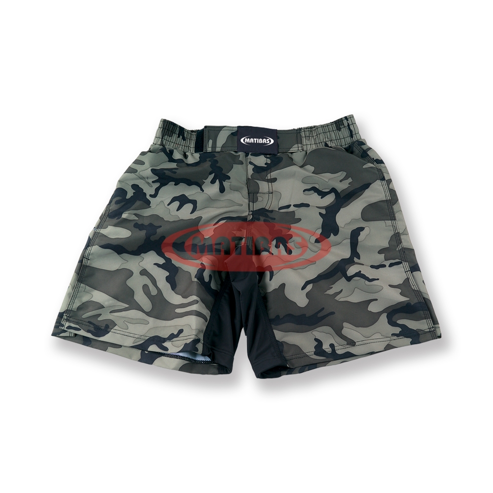 camouflage print boxing shorts built for bold urban style and active training performance